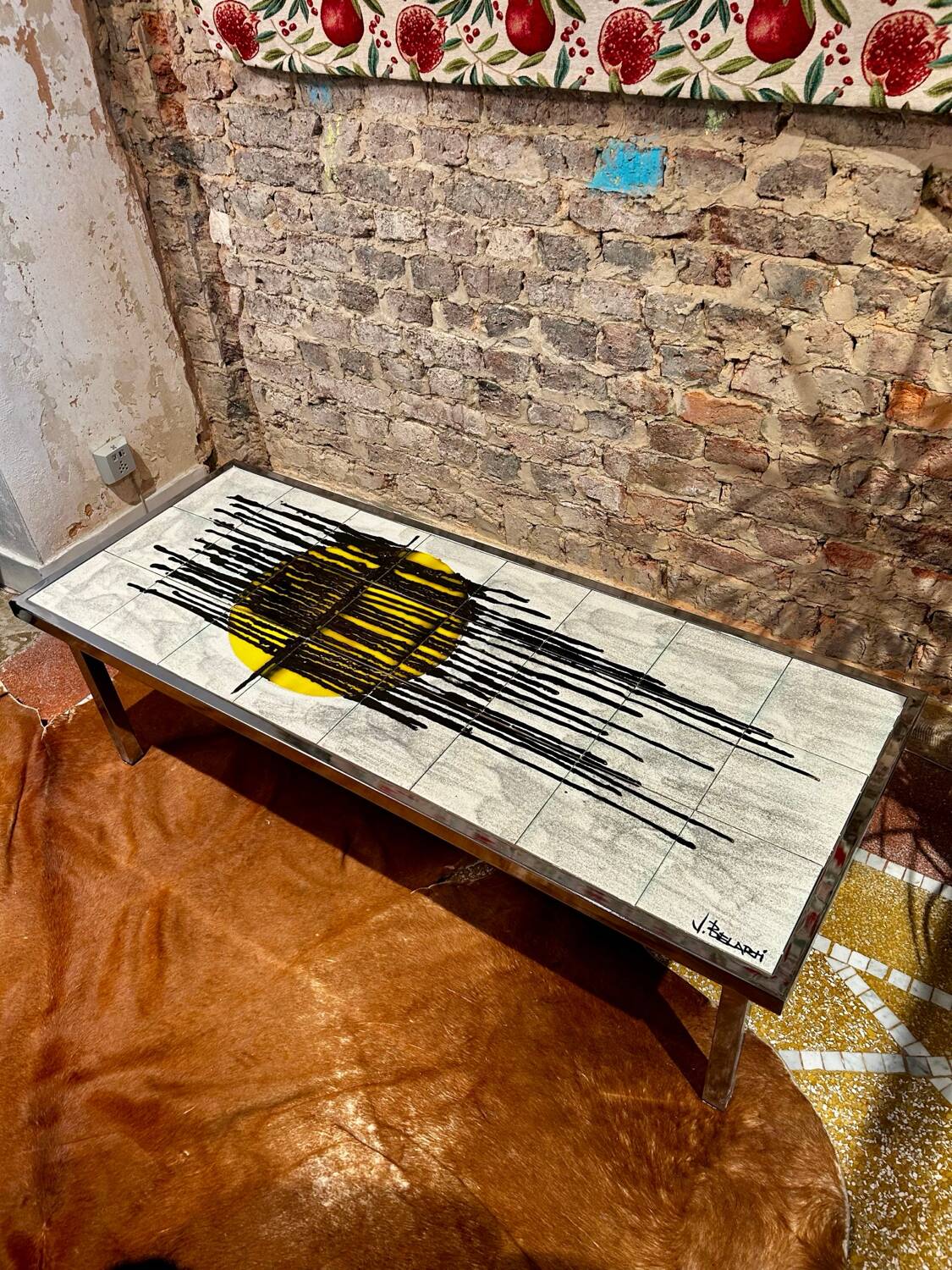 Belarti ceramic coffee table 1960