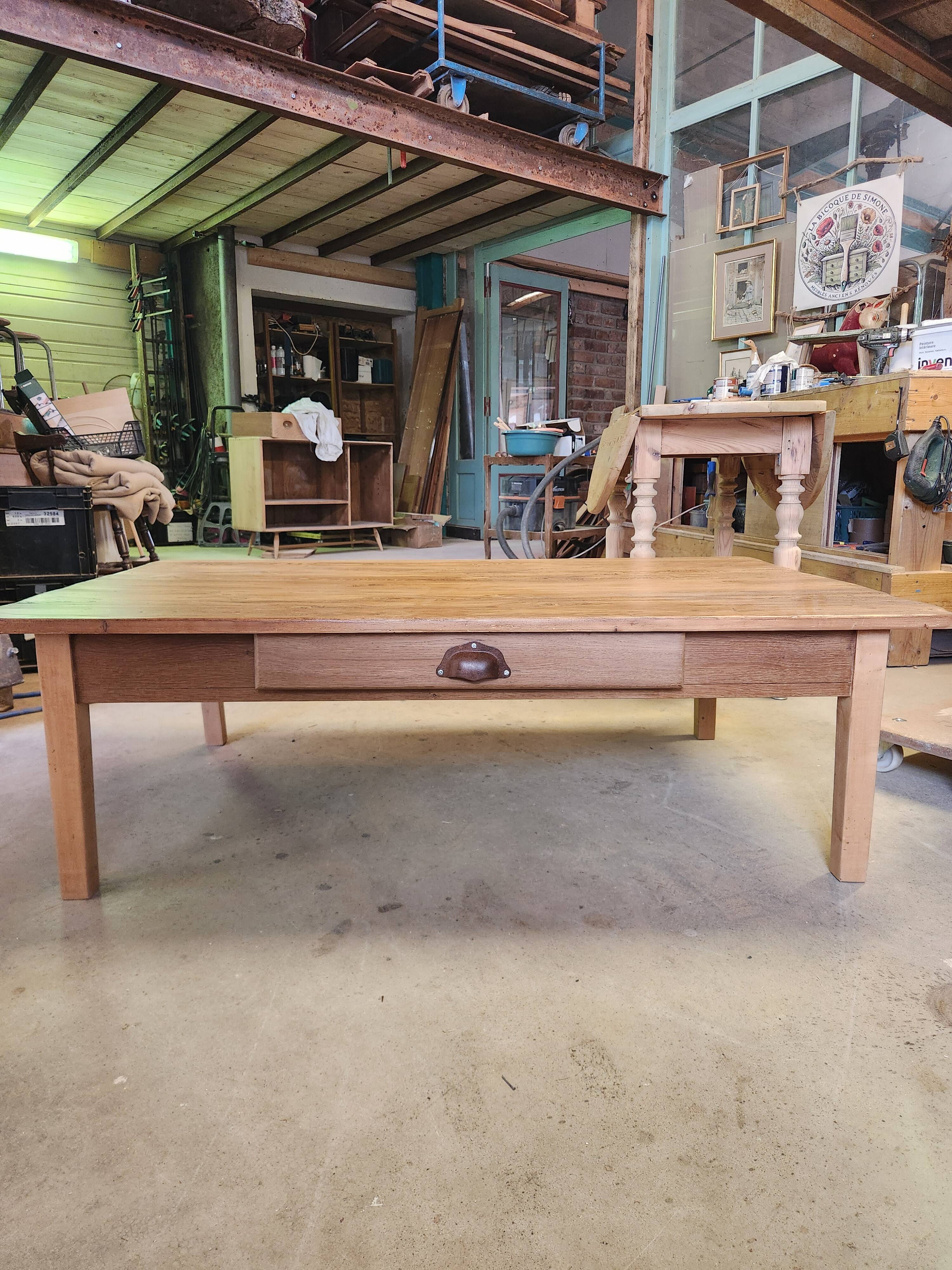 Table basse de ferme