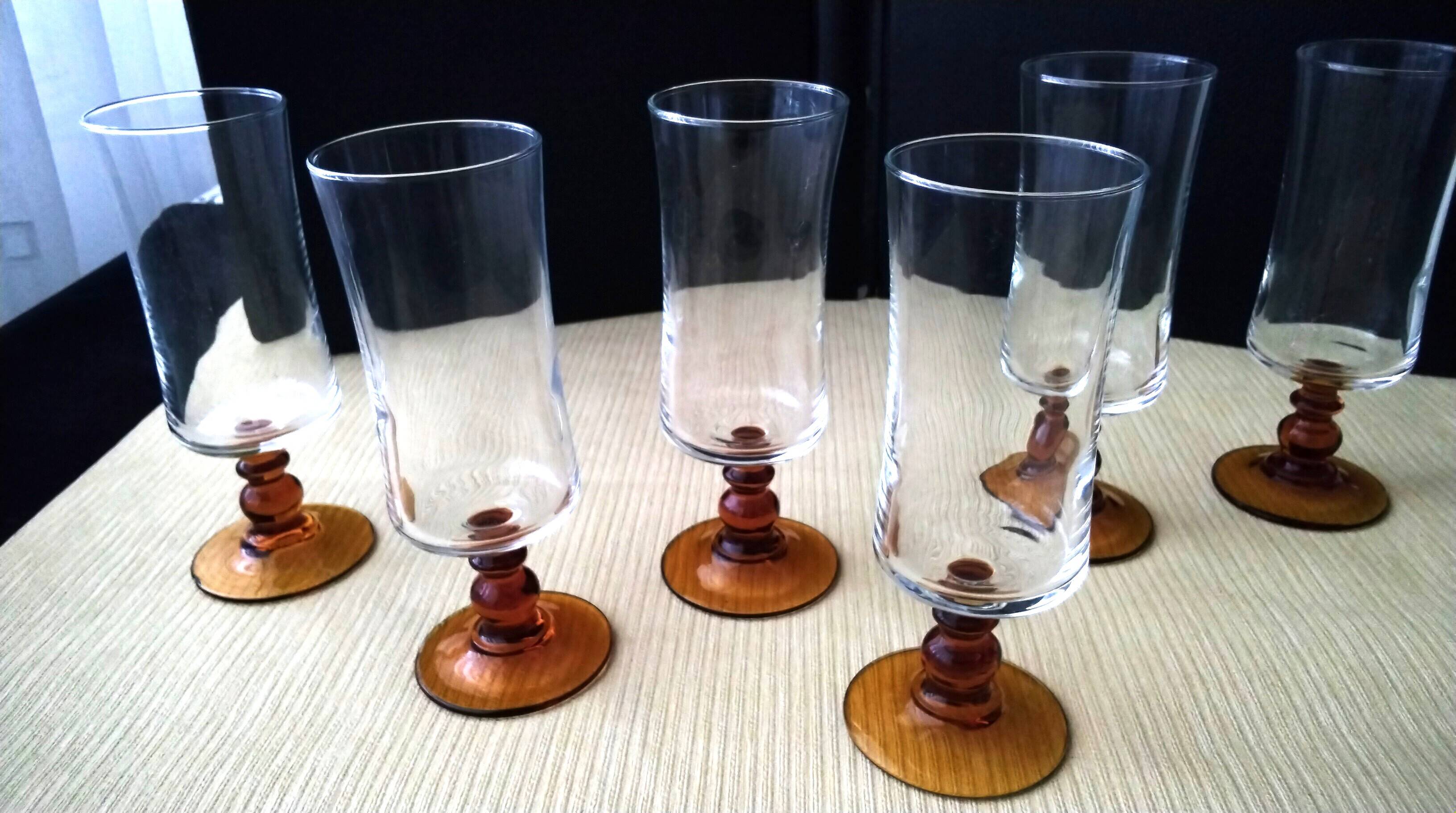 6 Flutes à champagne Luminarc   Modèle "Antique"