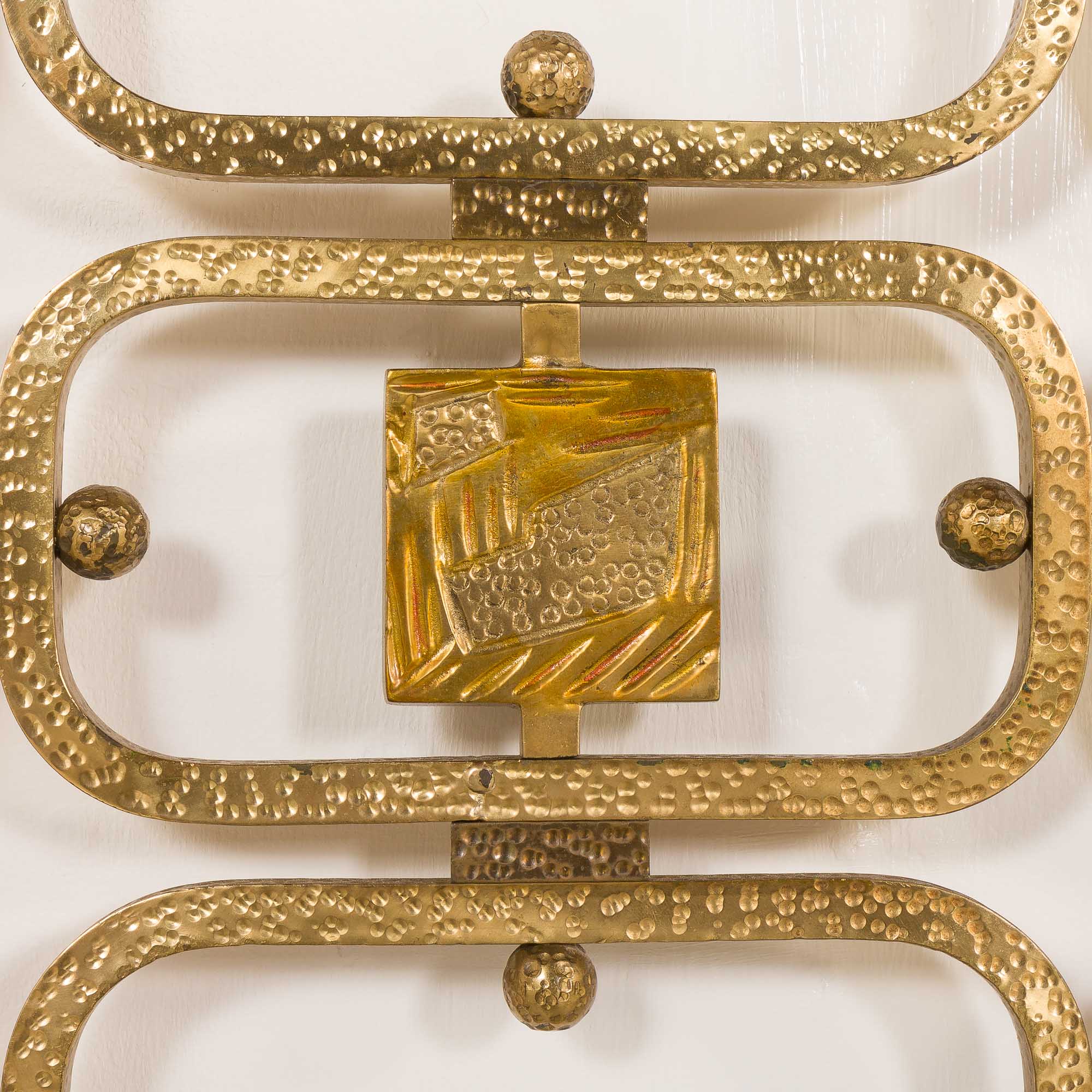 Italian brass bed by Ciansky, Shelba and Luciano Frigerio for Frigerio di Desio, 1960s.