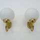 Pair of vintage German wall lamps, brand GS. Year 70 80