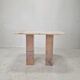 Italian Marble Side Table, 1980s