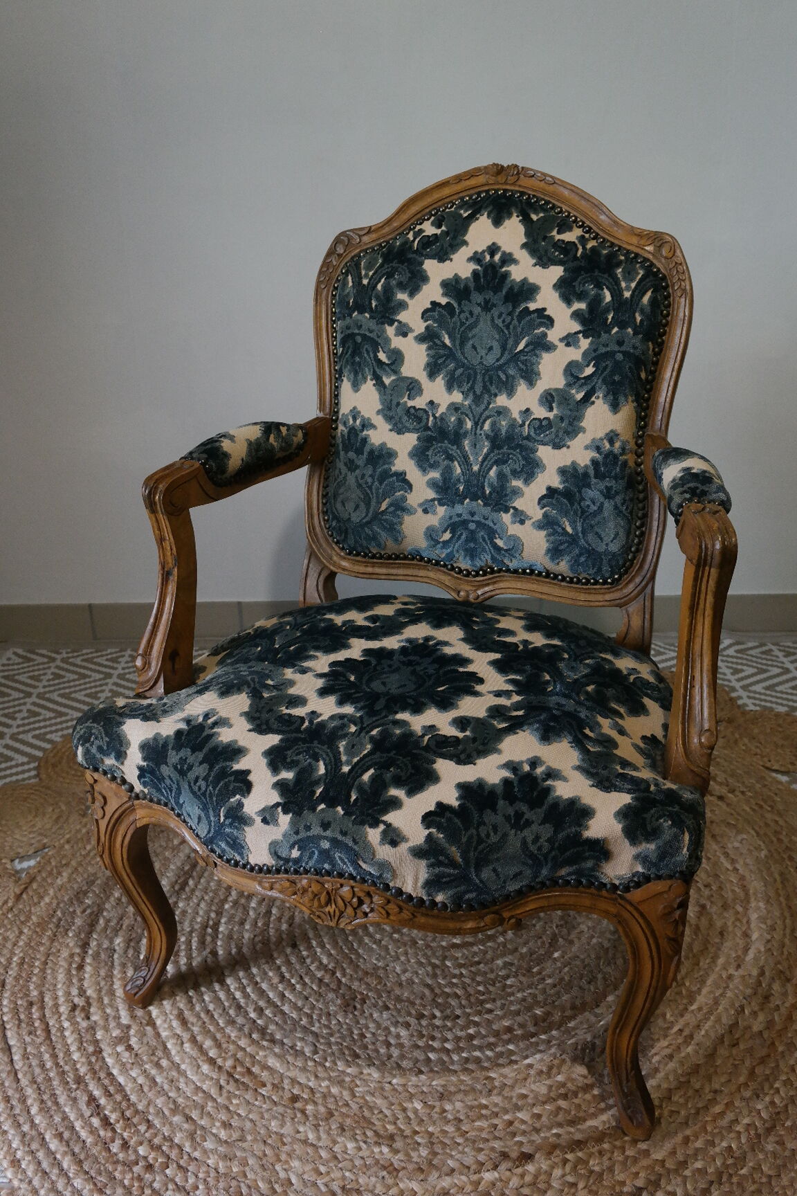 Pair of Louis XV style chairs