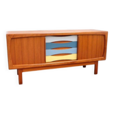 Buffet vintage danois HP Hansen en teck, années 60-70.