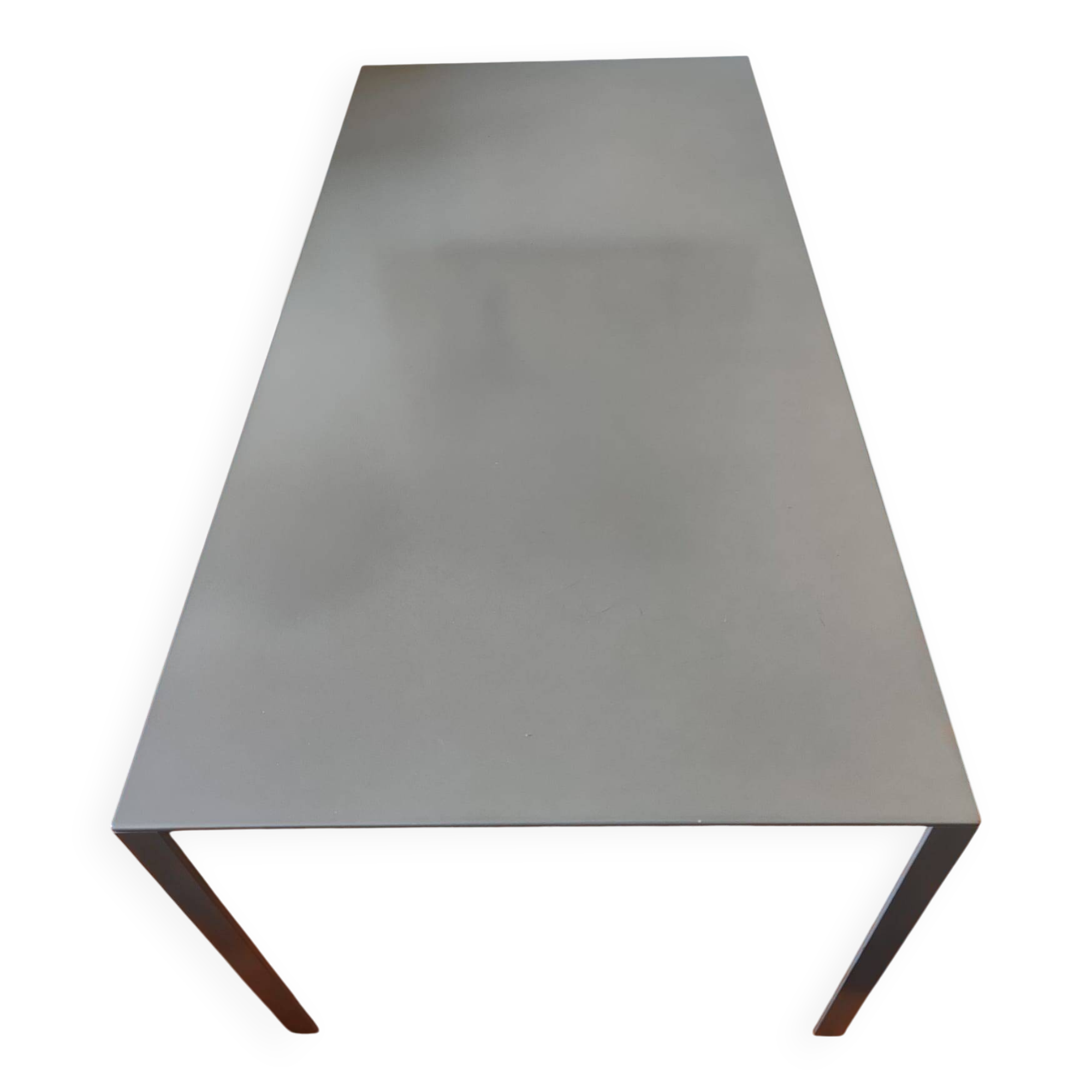 Metal table "Less" by Jean Nouvel for Cappellini