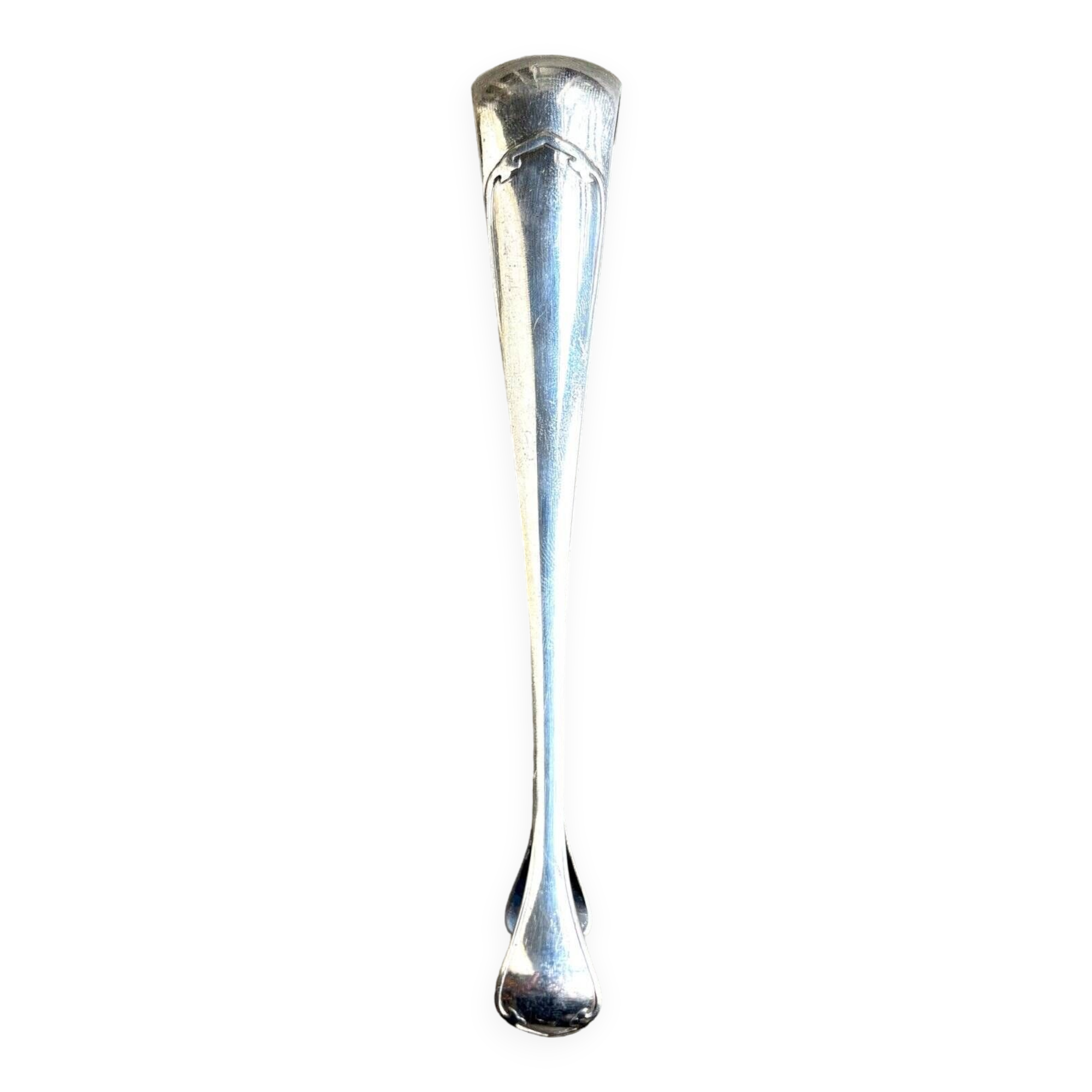 Christofle sugar tongs in silver metal