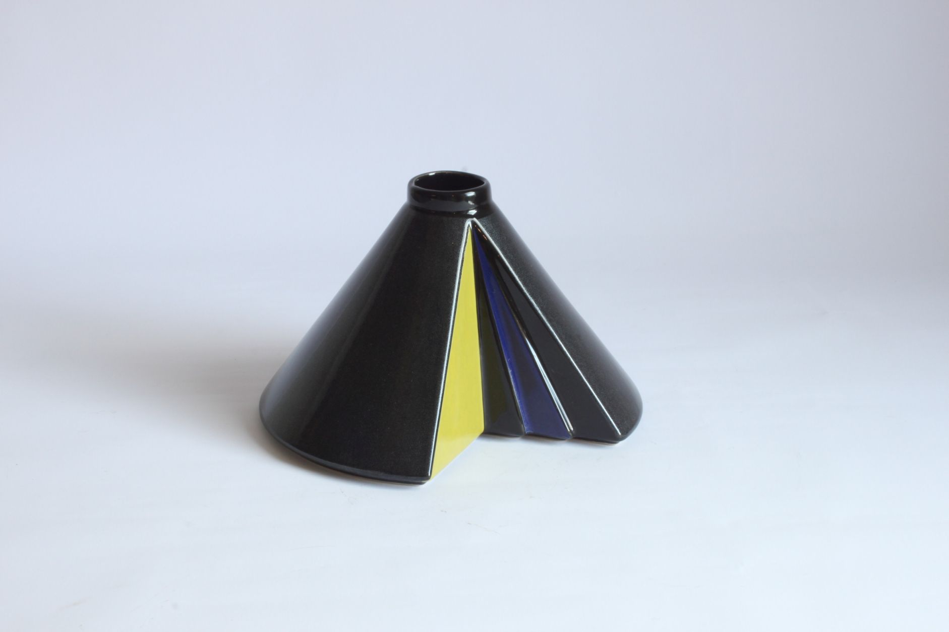 Ceramic vase by Steuler Design, Germany 1980s.