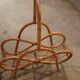 Rattan magazine holder
