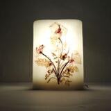 Lampe "Herbier" en cire vintage