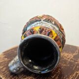 70's German pitcher with relief 18 cm