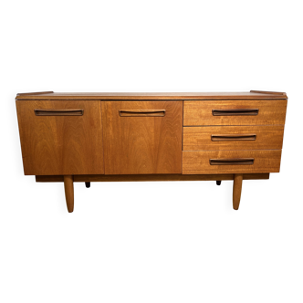Buffet rétro vintage en teck du milieu du siècle par Meredew Furniture – années 1960