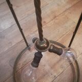 Brass and glass lantern