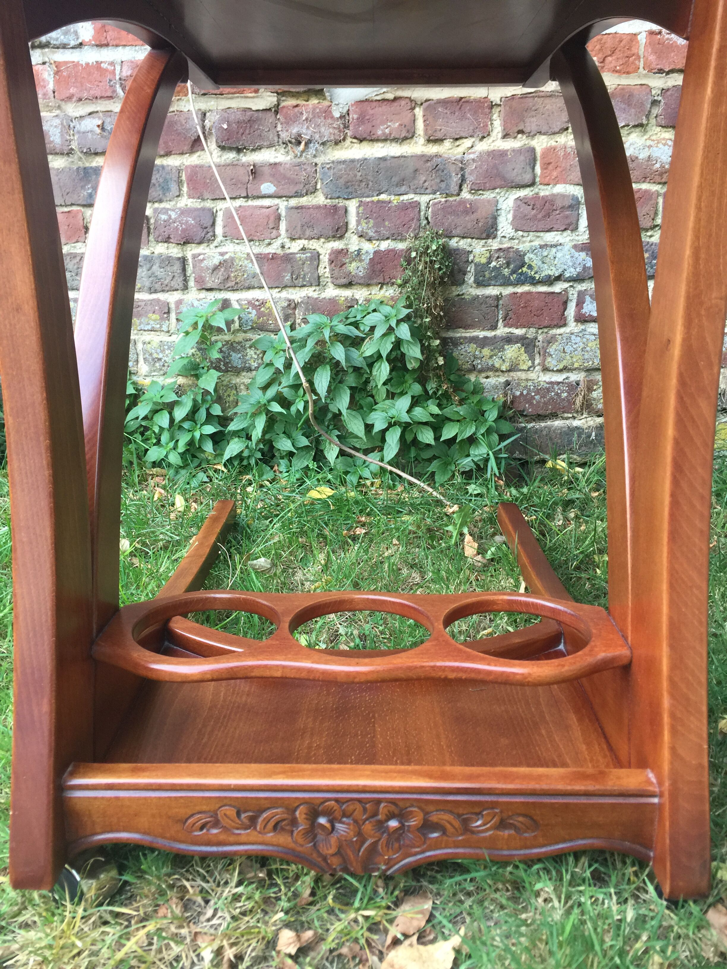 Vintage wood dessert