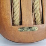 Marine wood key box
