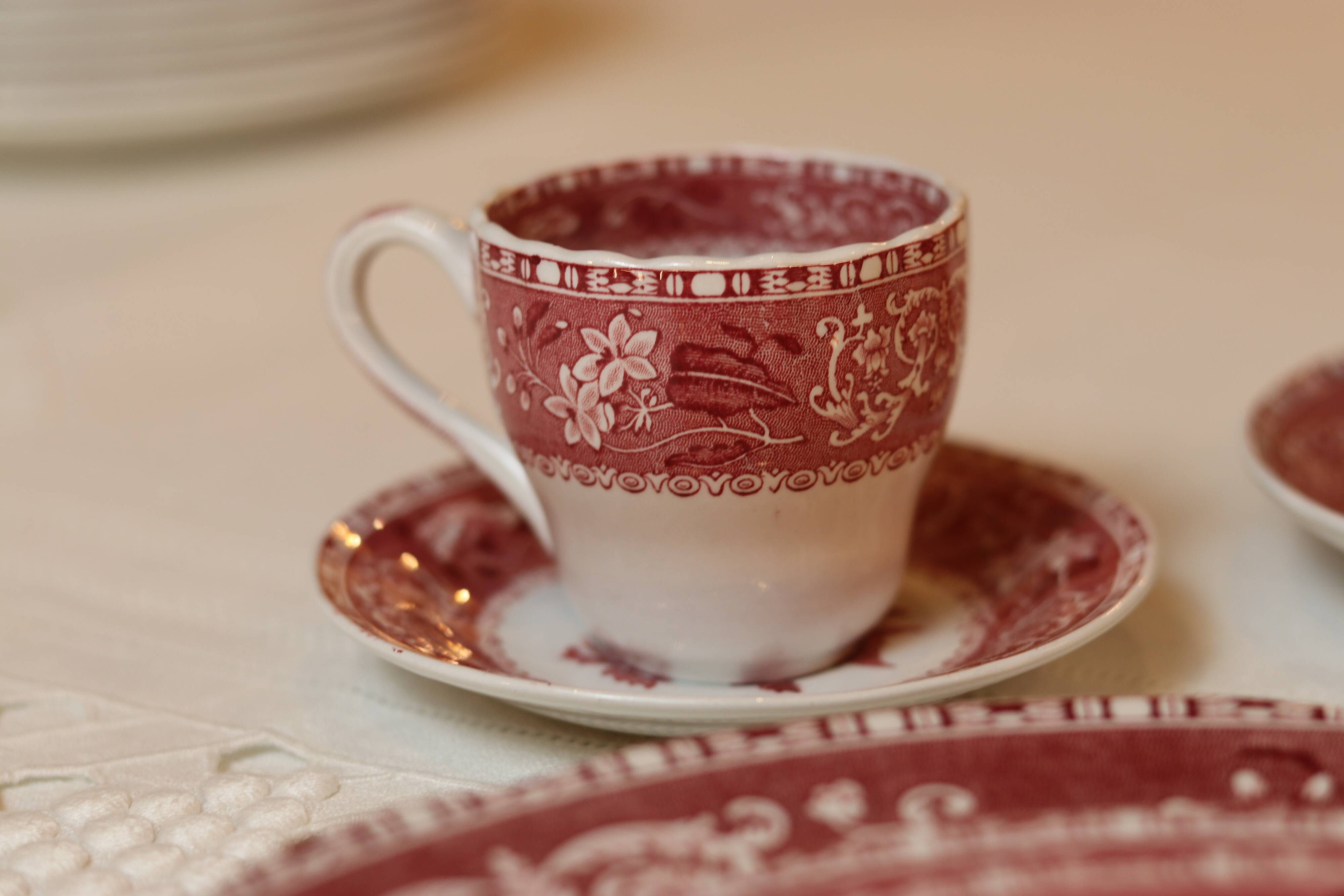 Service Spode « Pink Camilla » de 90 pièces, des années 1950