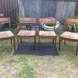 Vintage Scandinavian teak chairs