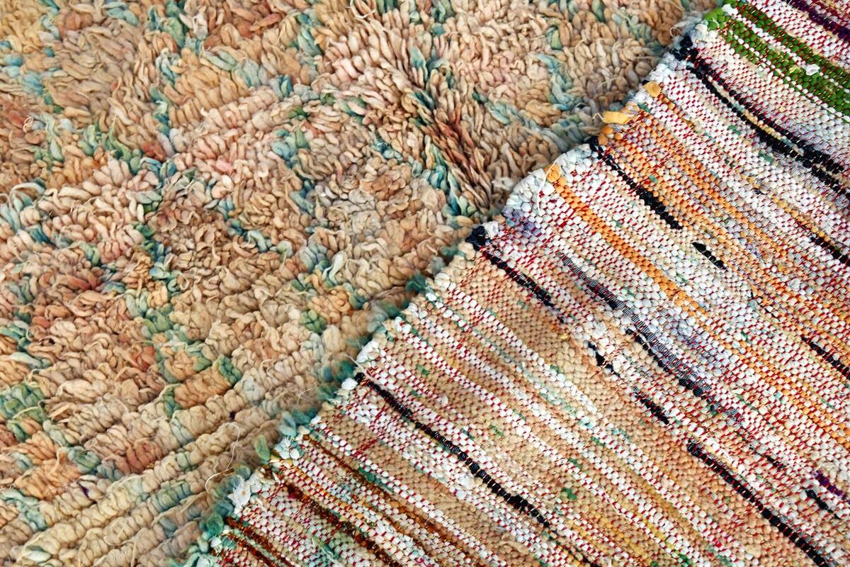 Boujaad vintage Moroccan Berber rug 160 x 135 cm Very good condition