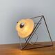 Poliedra table lamp from the Italian space age by Felice Ragazzo for Guzzini