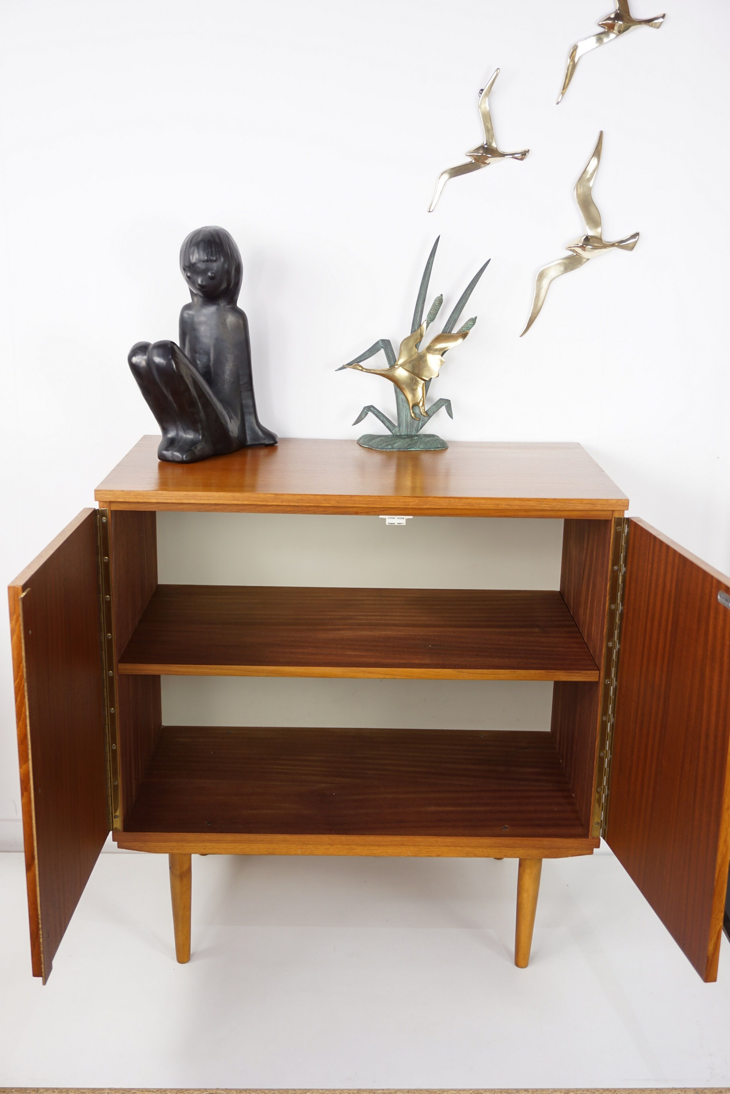 Cabinet teak design 50s 60s