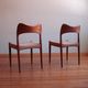 Danish Dining Chairs by Arne Hovmand Olsen for Mogens Kold, Set of 6, 1960s