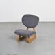 Chauffeuse Teiza Isu par Sakakura & Cho, Tendo Mokko circa 1970