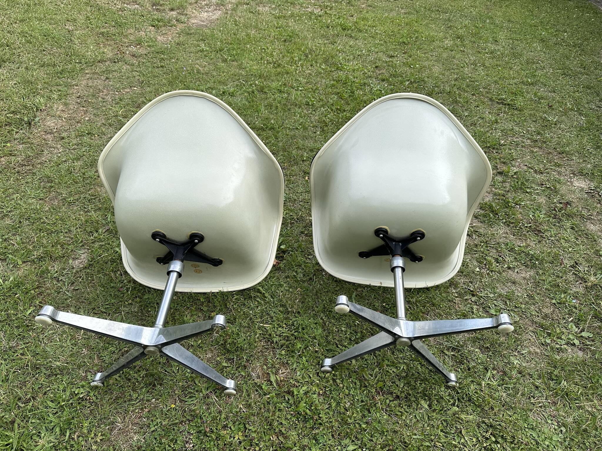Eames armchair pair, Herman Miller edition