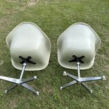 Pair of Eames armchairs