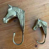 Wall hooks horse's head