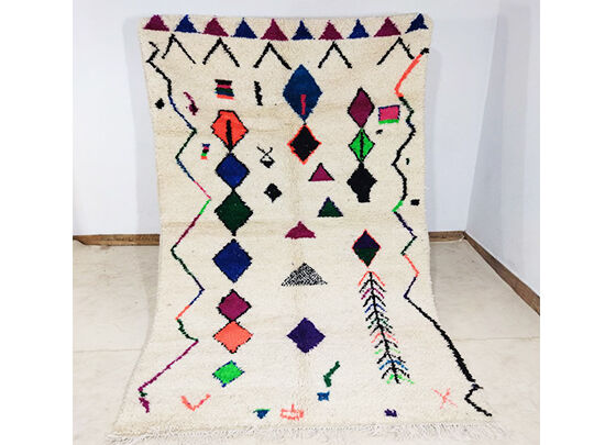 277x147cm Berbere Moroccan Carpet Azilal