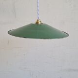 Enamelled sheet metal suspension