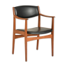 Teak wood armchair