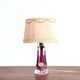 Vintage 1960s Val St-Lambert Belgium Crystal Table Lamp