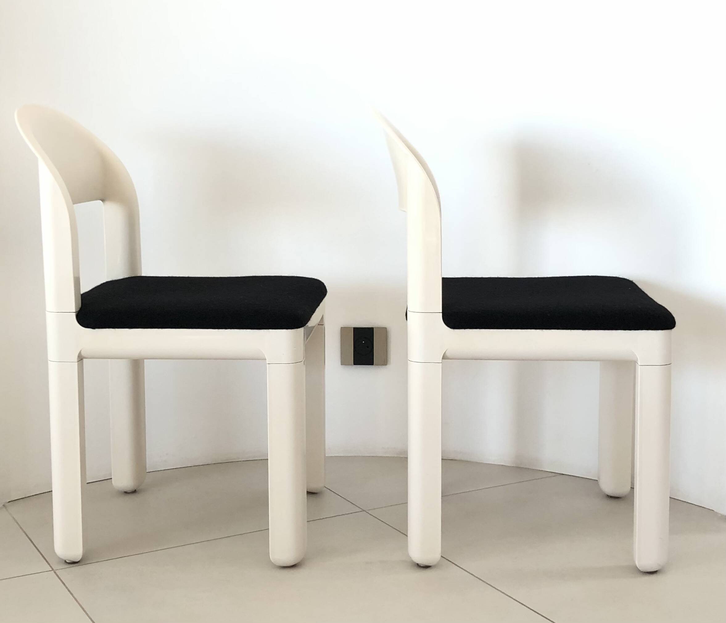 Chaises Joint par Massoni & Pelizza pour iGuzzini, Italie années 70