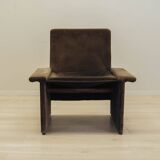 Corduroy armchair, Italian design, 1970s, production: Italy