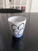 6 tasses en céramique peintre à la main