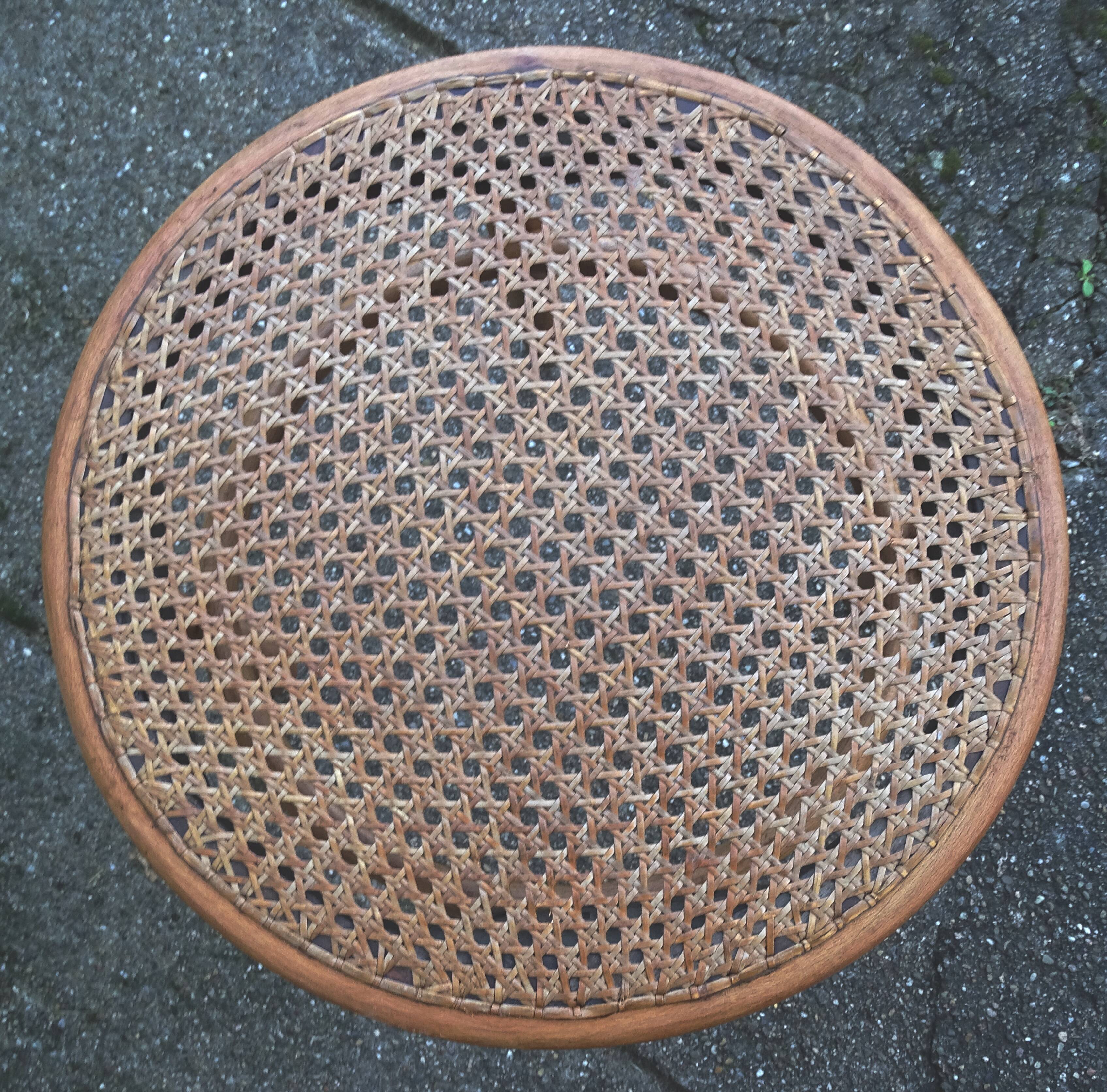 Bistro stool JAPY FRANCE caned style Thonet, 1925