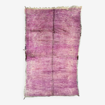 Tapis Marocain Beni M'Guild violet - 269 x 160 cm