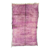 Tapis Marocain Beni M'Guild violet - 269 x 160 cm