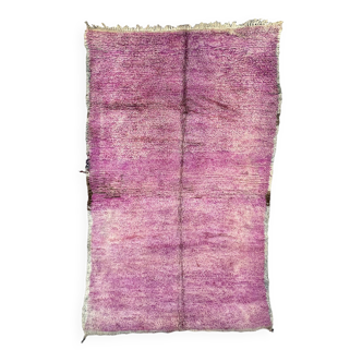 Moroccan rug Beni M'Guild purple - 269 x 160 cm