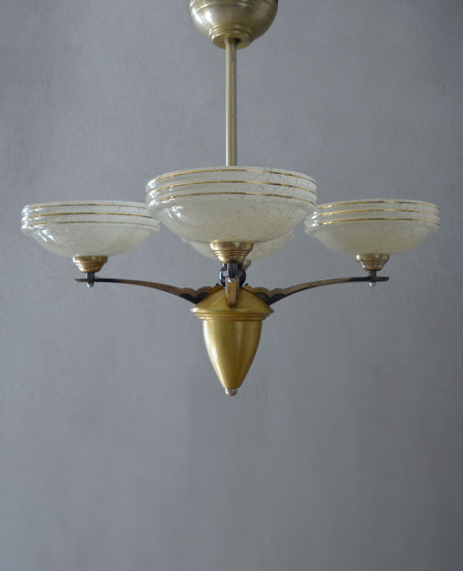 1940's french vintage chandelier