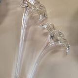 Vintage glass flowers