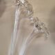 Vintage glass flowers