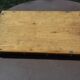 Plateau en bois imitation bambou