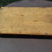 Wooden plateau imitation bamboo