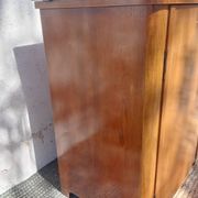 small wooden piece of furniture, vintage