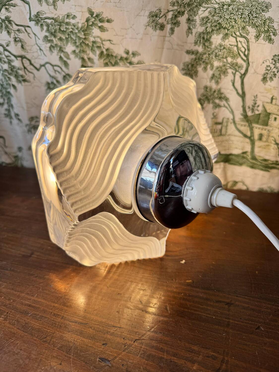 Lampe de table vintage “Daum France” – Années 70