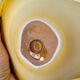 Empty pocket vintage yellow Murano glass bowl