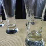 Set de 6 verres à pastis avec la dose gravée