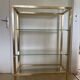 Magnificent vintage shelf by Pierre Vandel, signed.