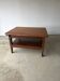 Ancienne table de métier / drapier de mercerie en bois massif début 20